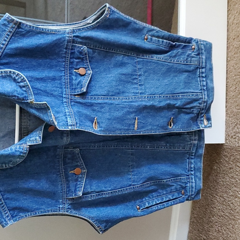Express Denim Vest